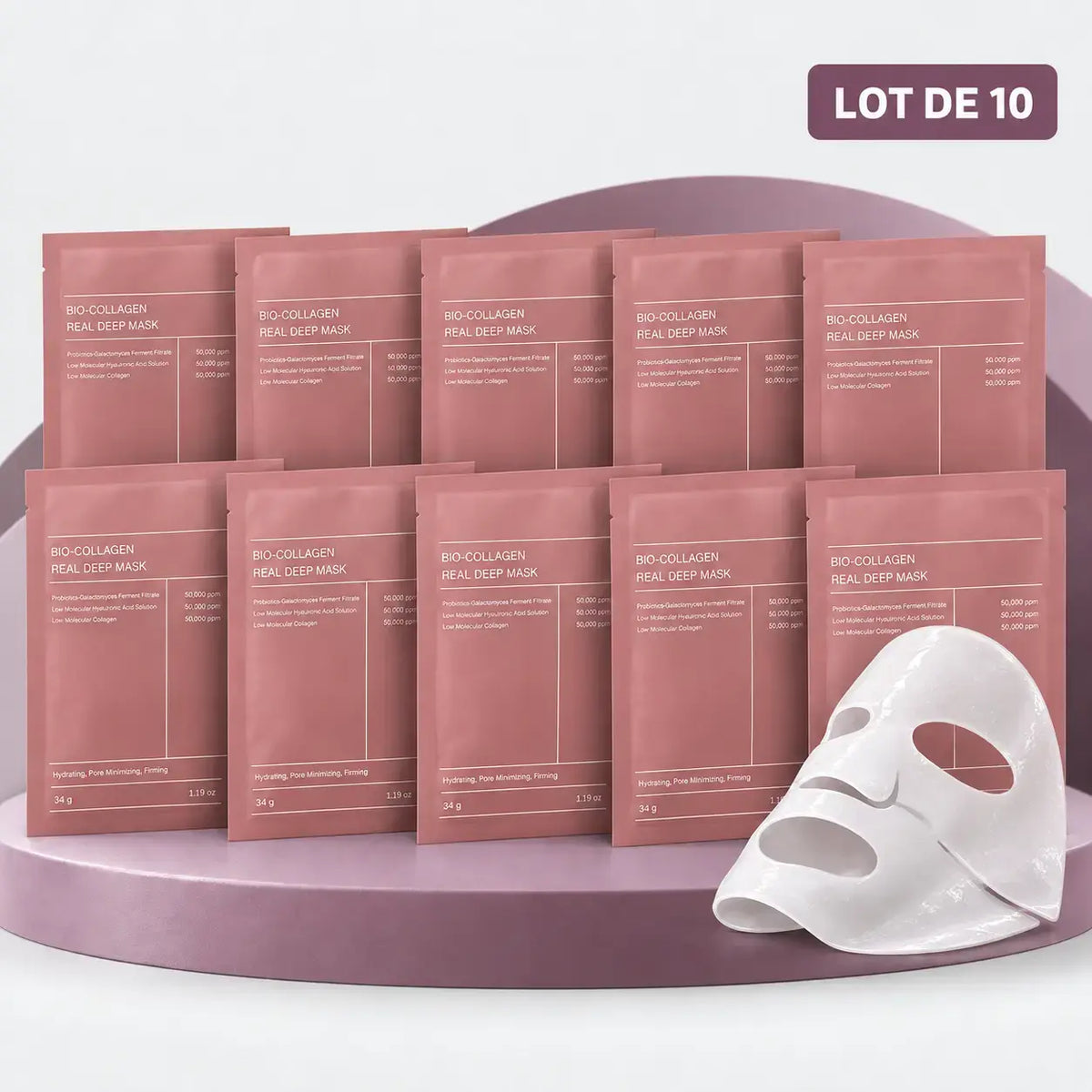 Maschera Collagene Effetto Rimpolpante
